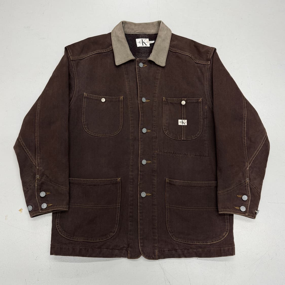 CK 캘빈클라인 90s 블랭킷 워크 초어자켓 상품이미지2