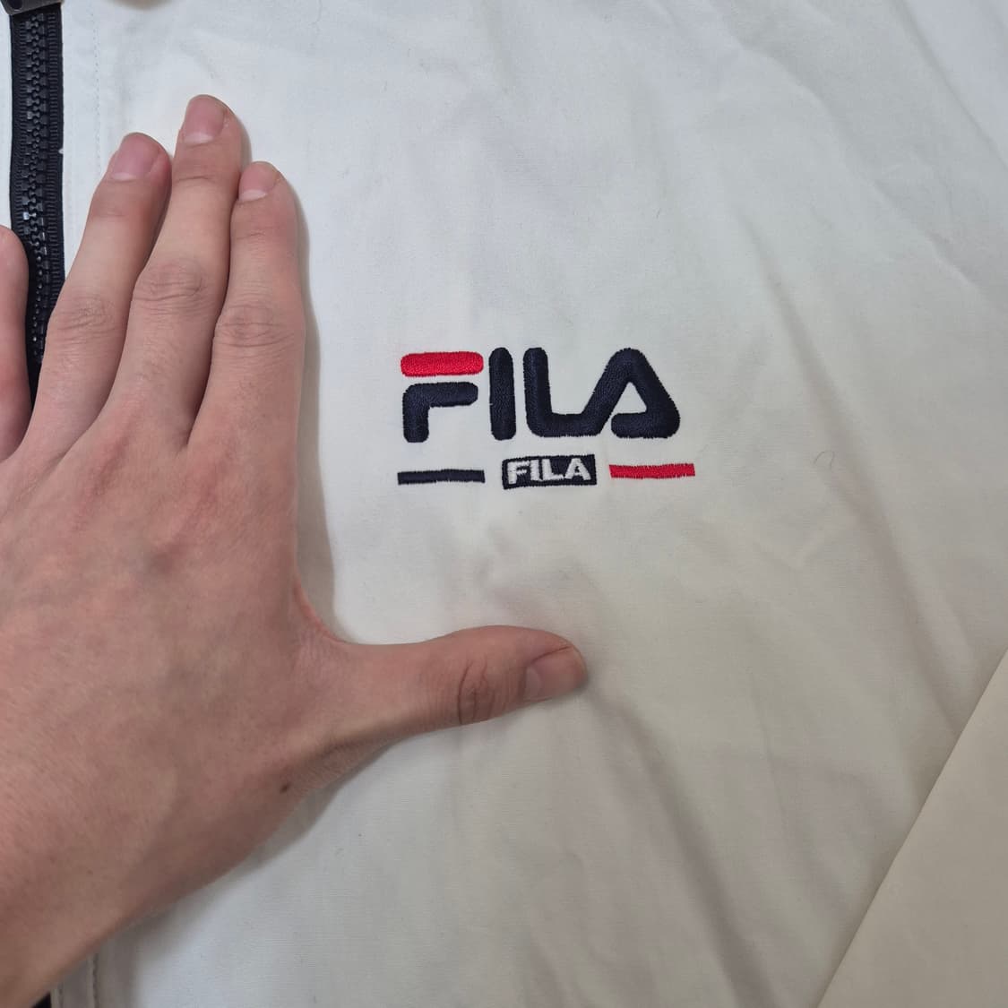 휠라 올드스쿨 코튼 바람막이 상품이미지4