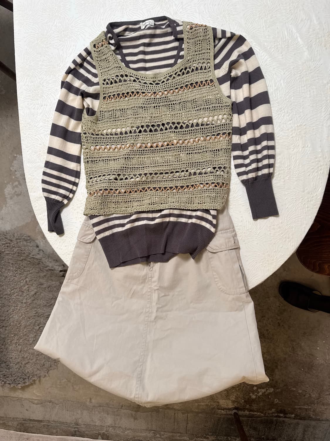 말차 빈티지 코디세트 3pcs 상품이미지7