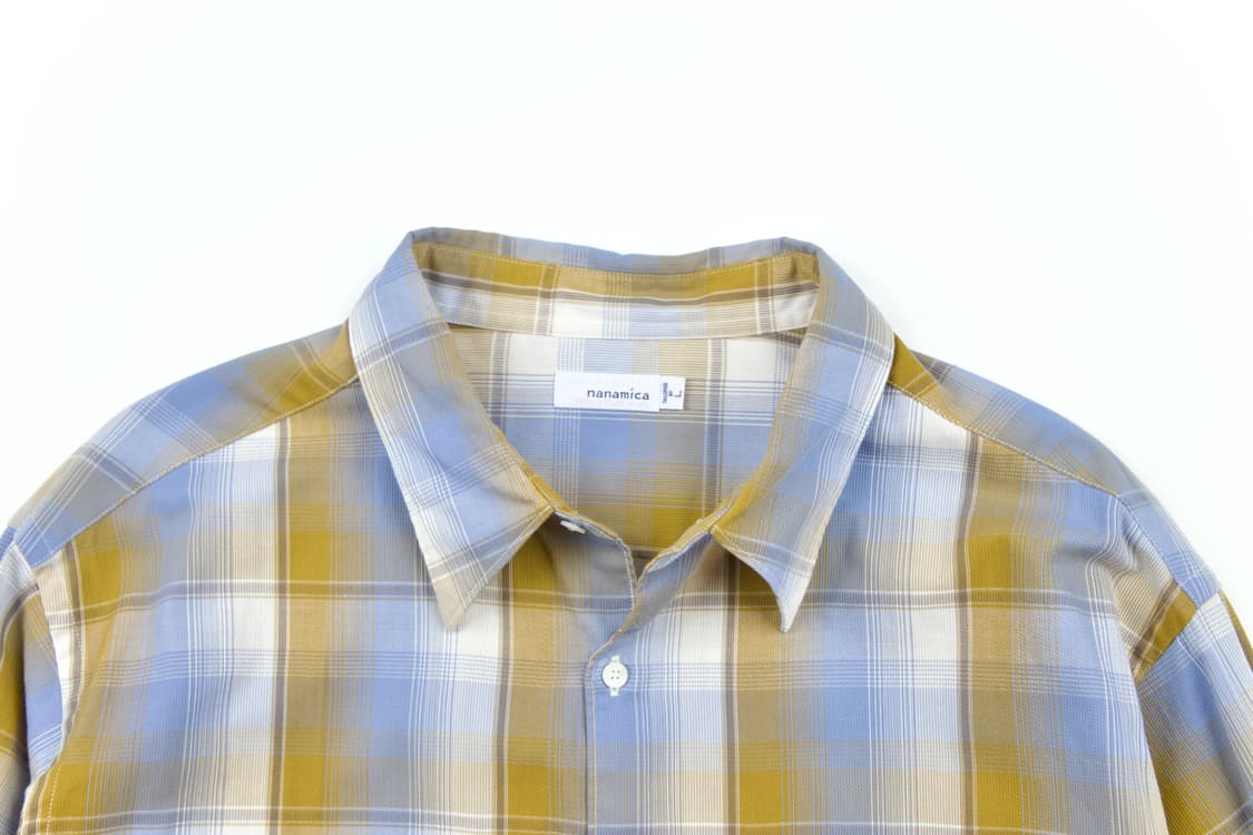 Nanamica 레귤러칼라 피케 셔츠 상품이미지3