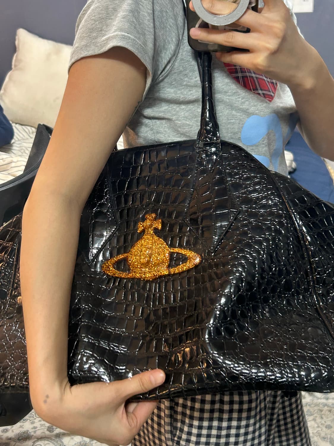 비비안웨스트우드 챈서리백 (L) 상품이미지3