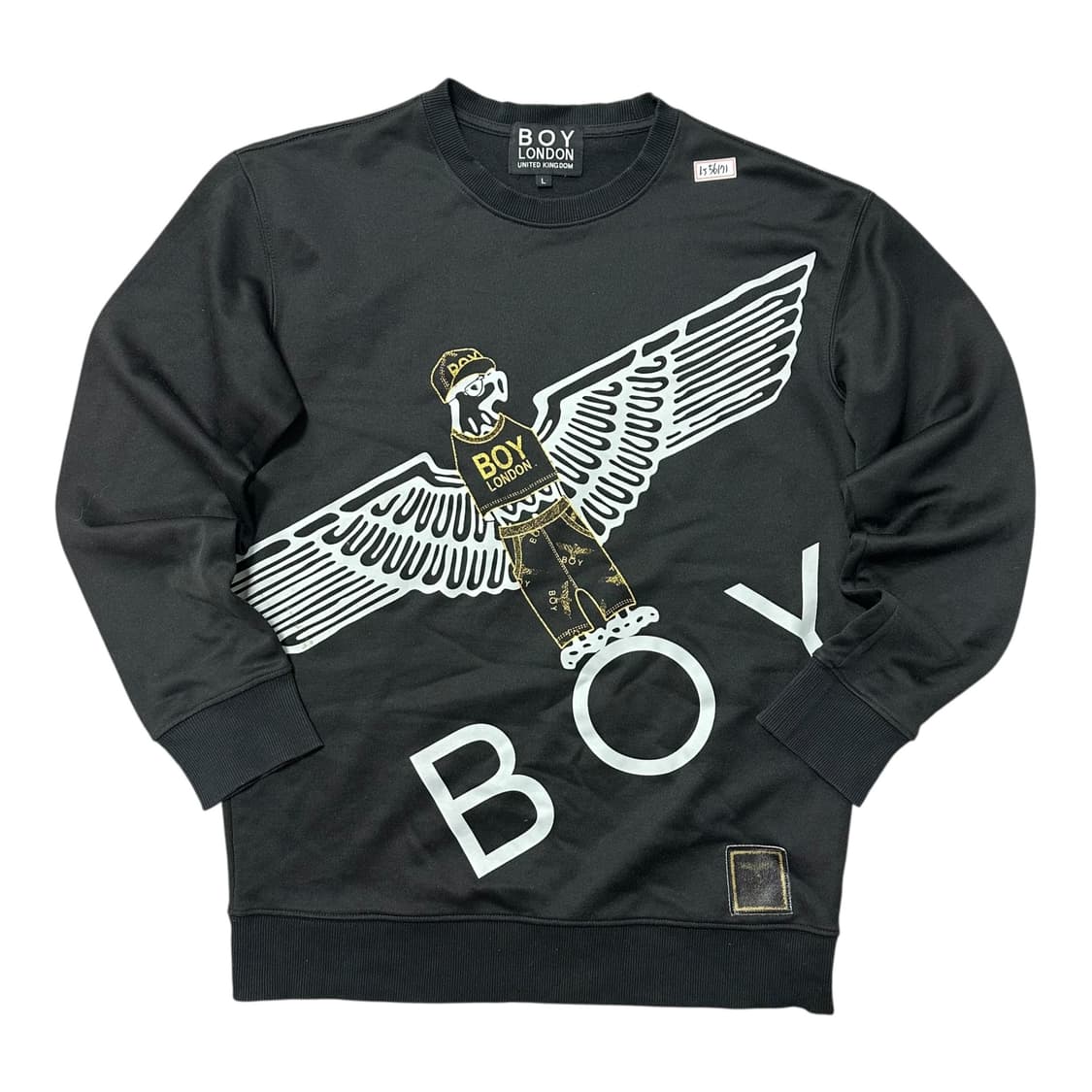 ✨ (바배) BOY LONDON 보이 런던 블랙 맨투맨 상품이미지1