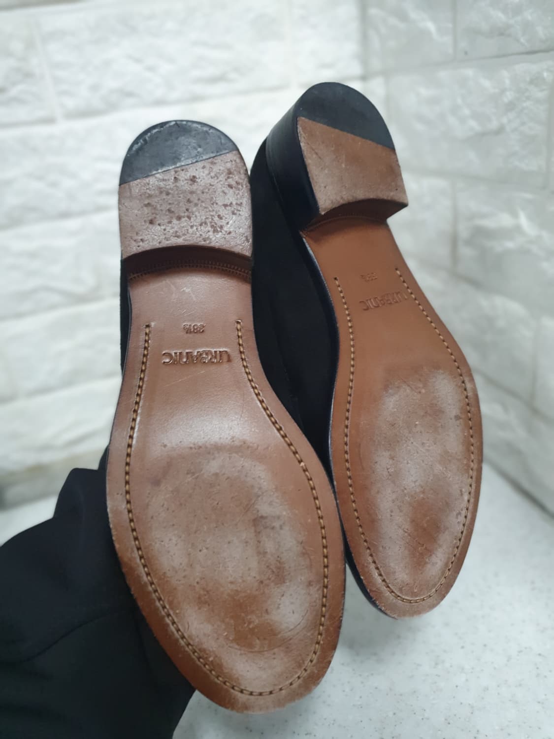 얼바닉 URBANIC 여성 스웨이드 로퍼 255mmA급10/9 상품이미지8