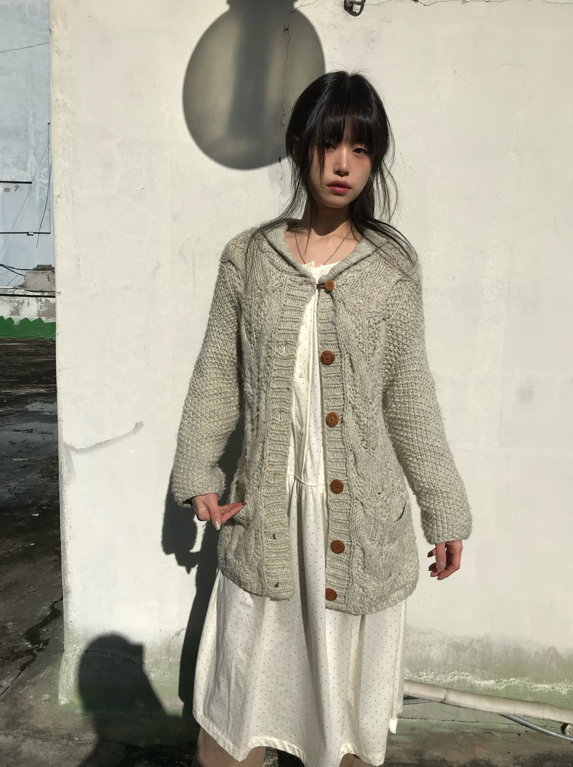 바닐라 라즈베리 도트 원피스 상품이미지4