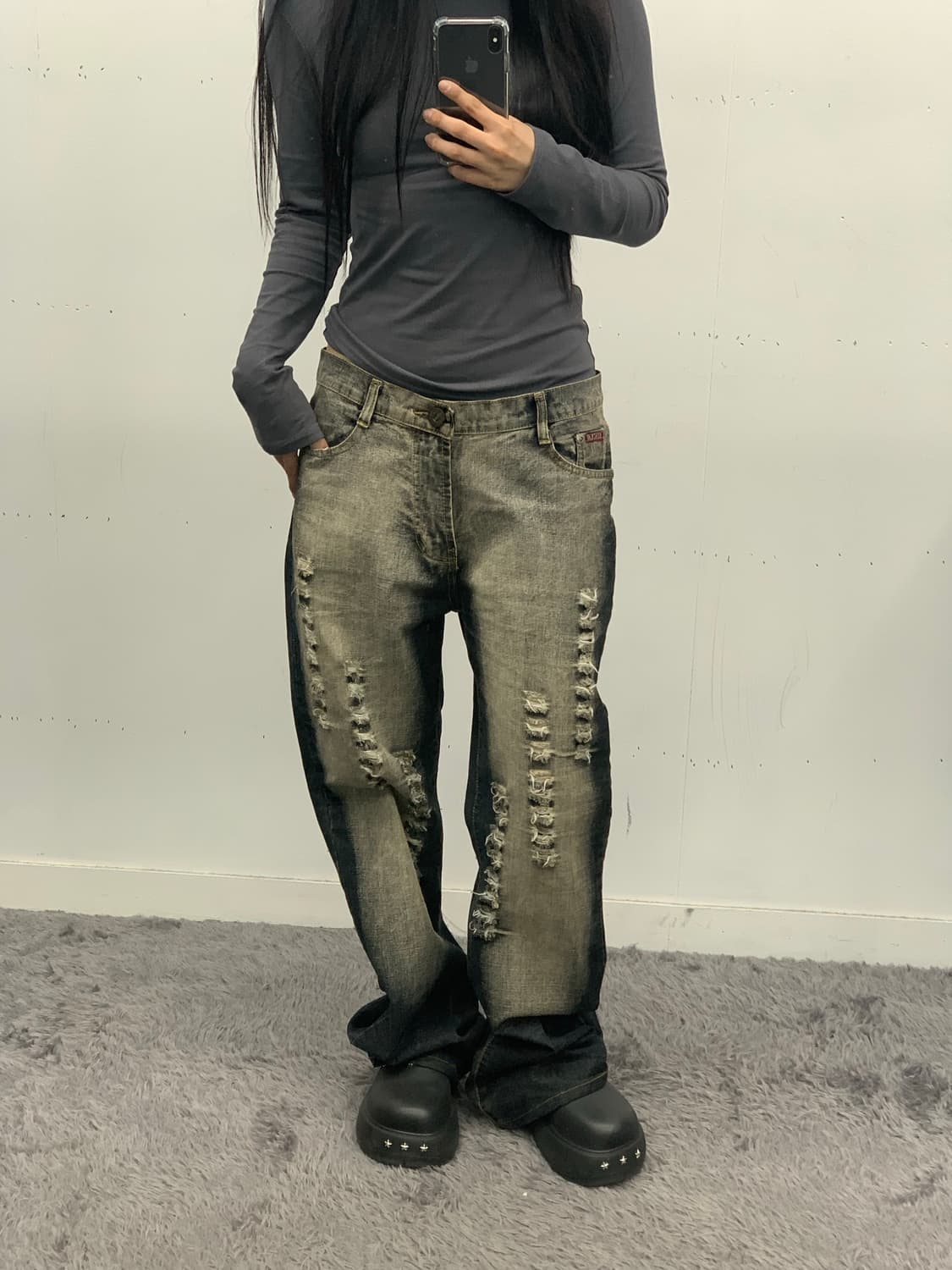 본더치 워싱 데미지 데님 상품이미지3