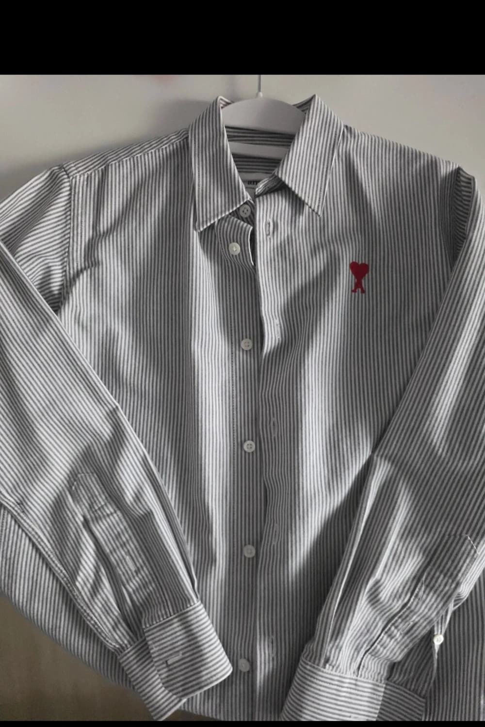 아미 여성 스트라이프 옥스포드 셔츠 36 상품이미지1