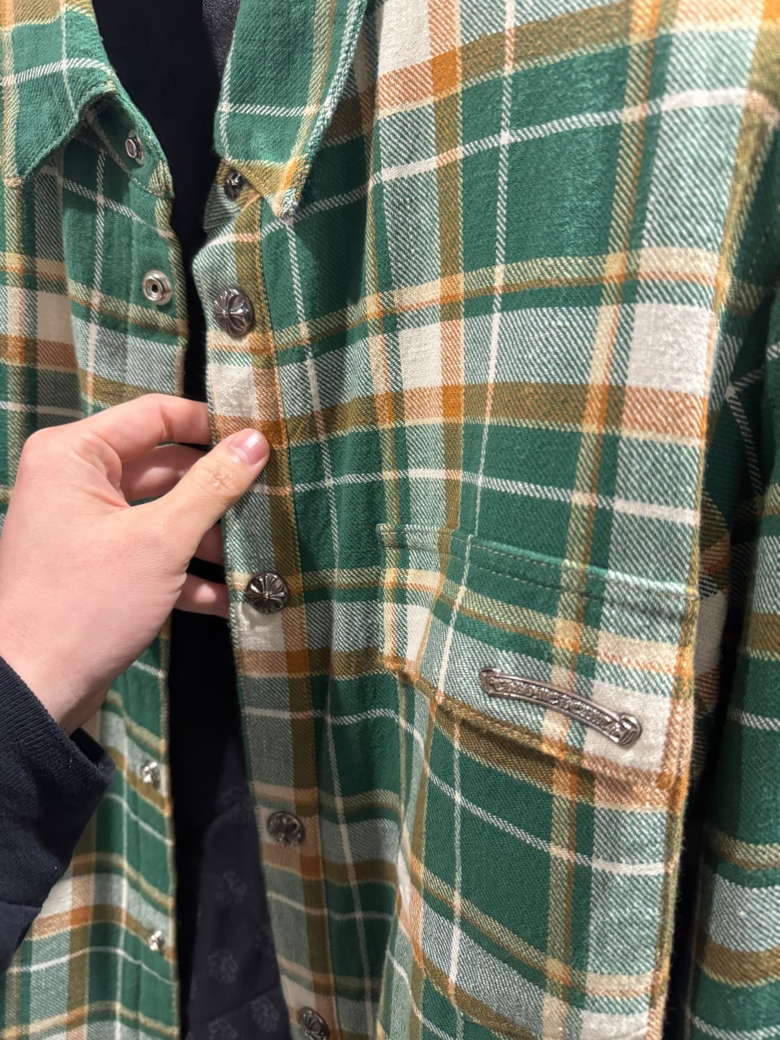 m 크롬하츠 플란넬 셔츠 자켓 상품이미지2