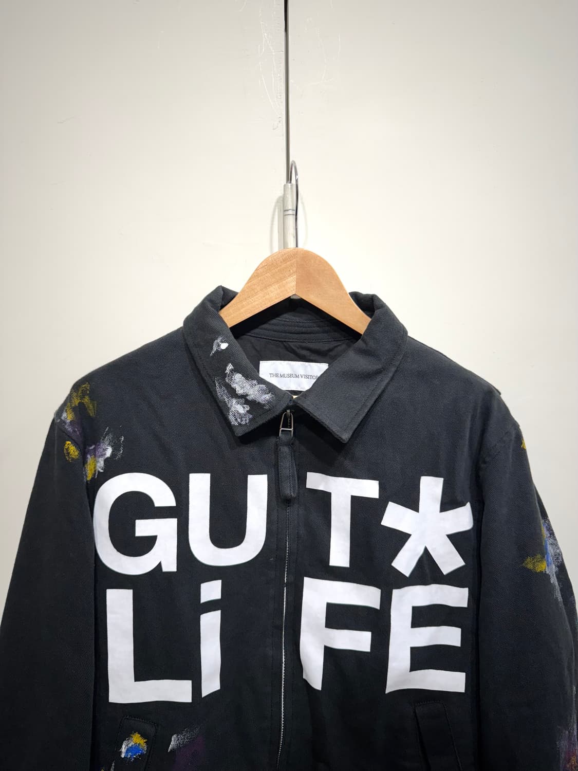 더뮤지엄비지터 페인팅 워크자켓 상품이미지3