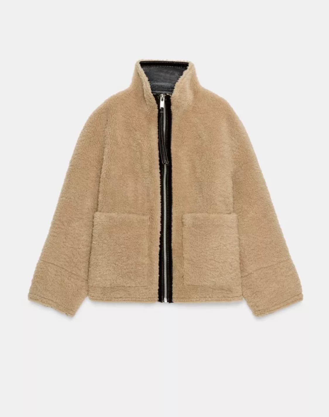 양면 페이크 시어링 자켓 상품이미지2