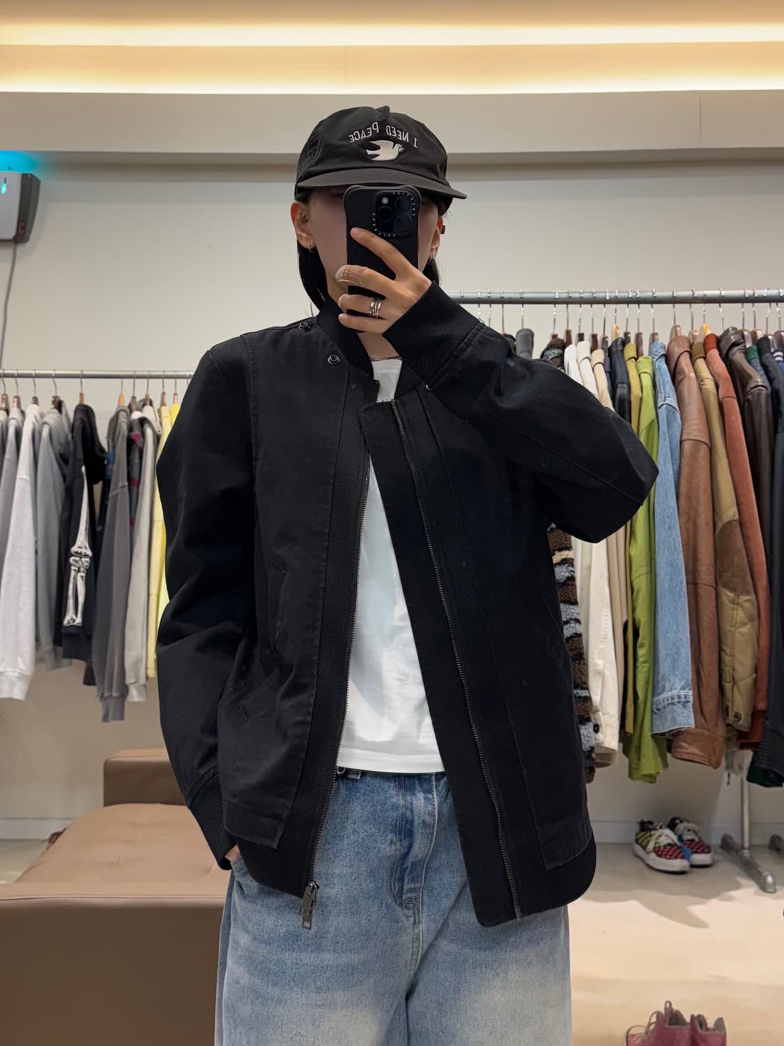 디젤 투웨이 바이커 자켓 상품이미지6