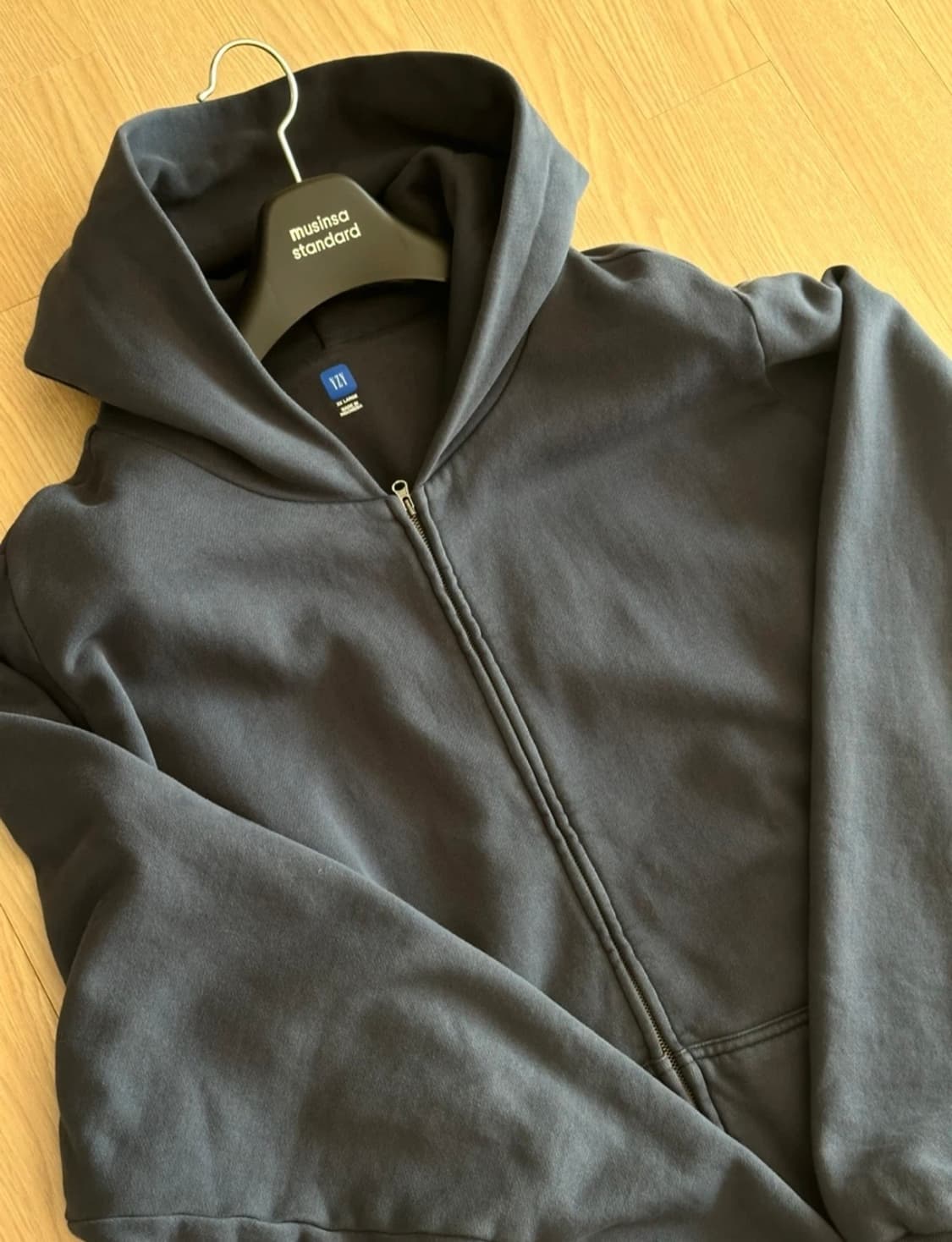 [XXL] 이지 갭 후드집업 네이비 상품이미지2