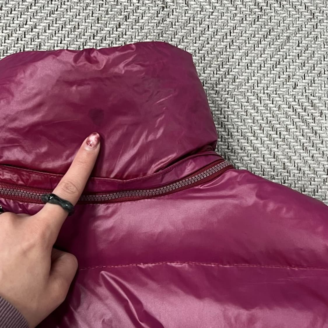 아디다스 배색 다운패딩 v0652 상품이미지7