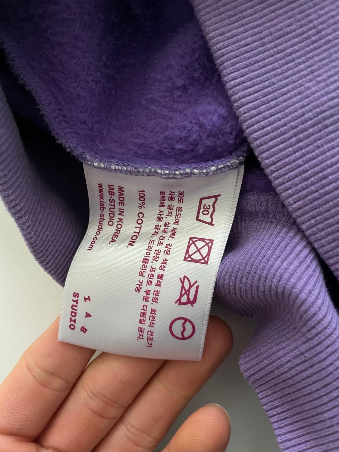 아이앱스튜디오 토르 퍼플 후드 M 상품이미지4