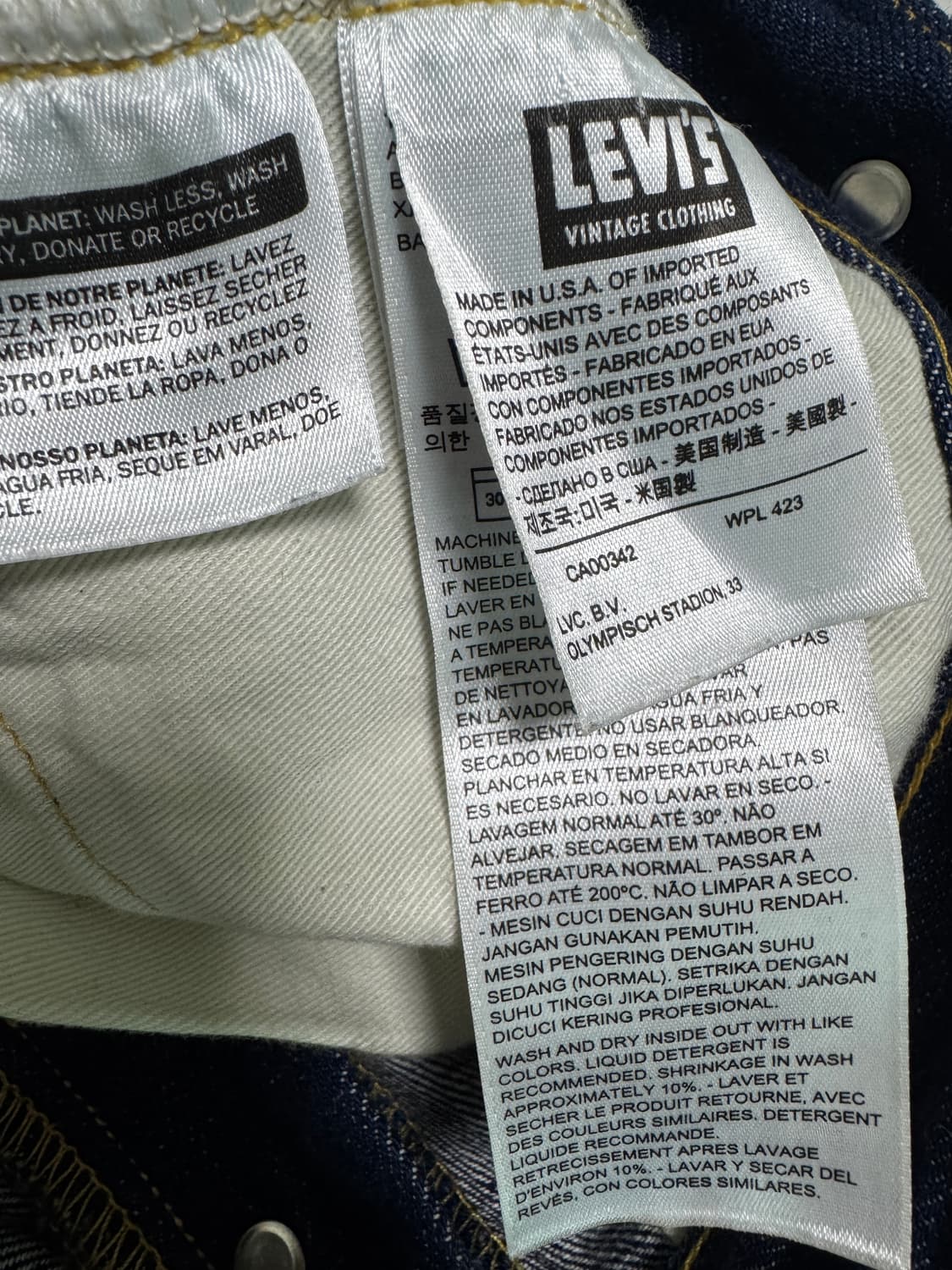 [USA/LVC] 리바이스 33501 / 34x32 상품이미지3