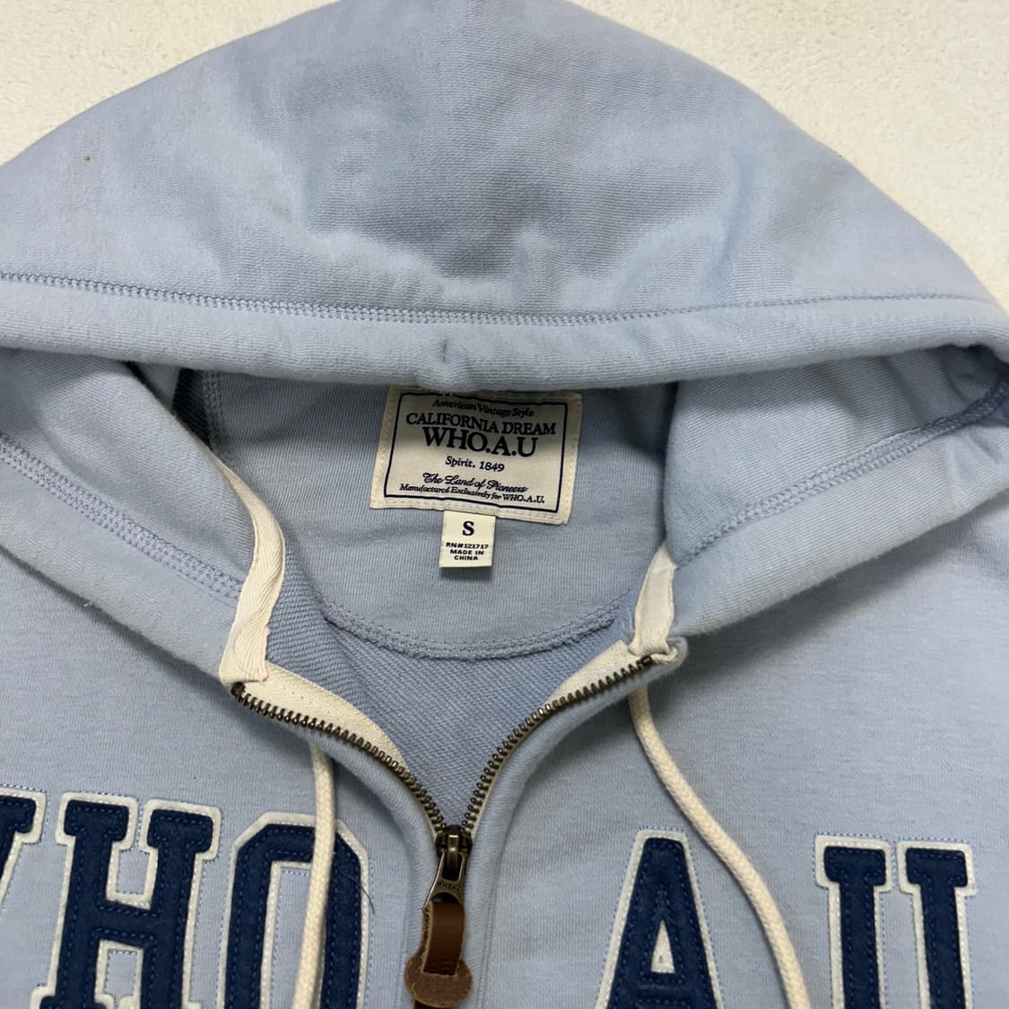 Who.A.U Sky 2way Hoodie Zip-up  상품이미지6