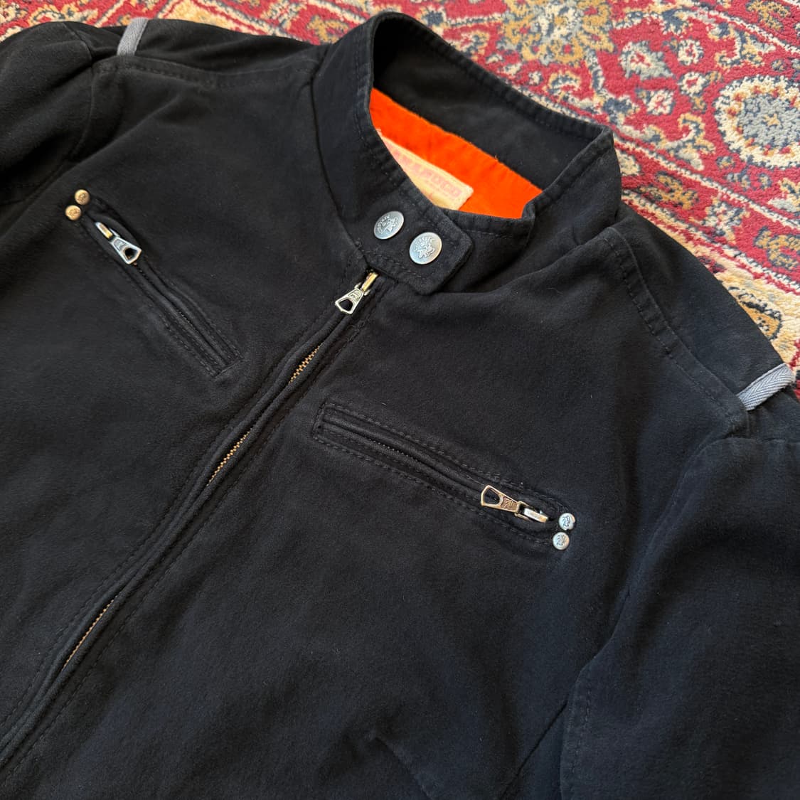 파라수코 몰스킨 싱글 라이더 자켓 [ 55-66 ] 상품이미지2