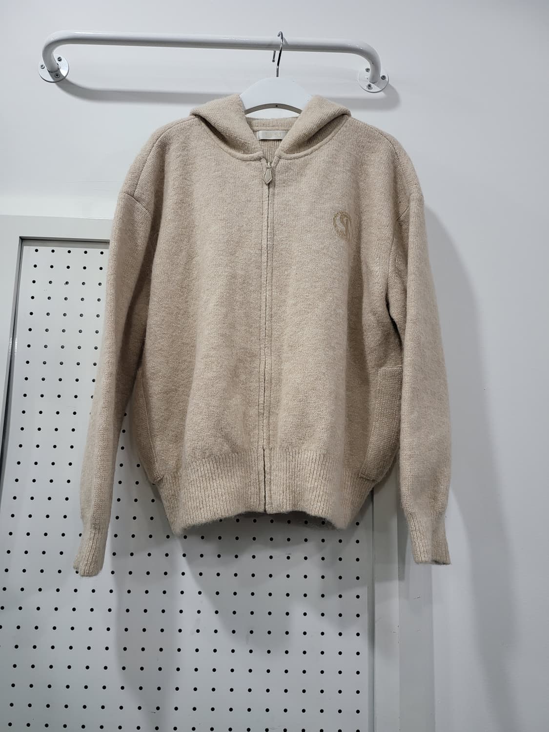 SJSJ 여성 후드 니트 집업 상품이미지1