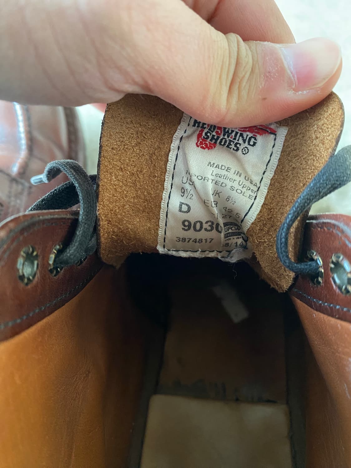 레드윙 벡맨 9030 9.5D 상품이미지4