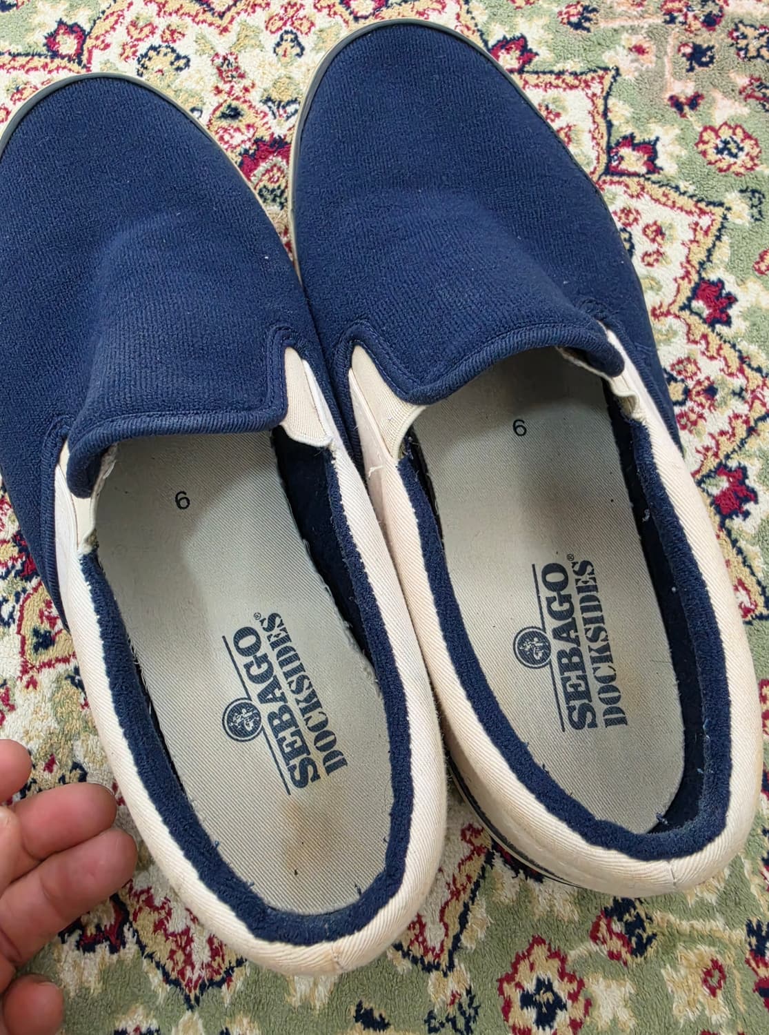 [최종할인] 세바고 SEBAGO Jack Surf 네이비 슬립온 275 상품이미지3