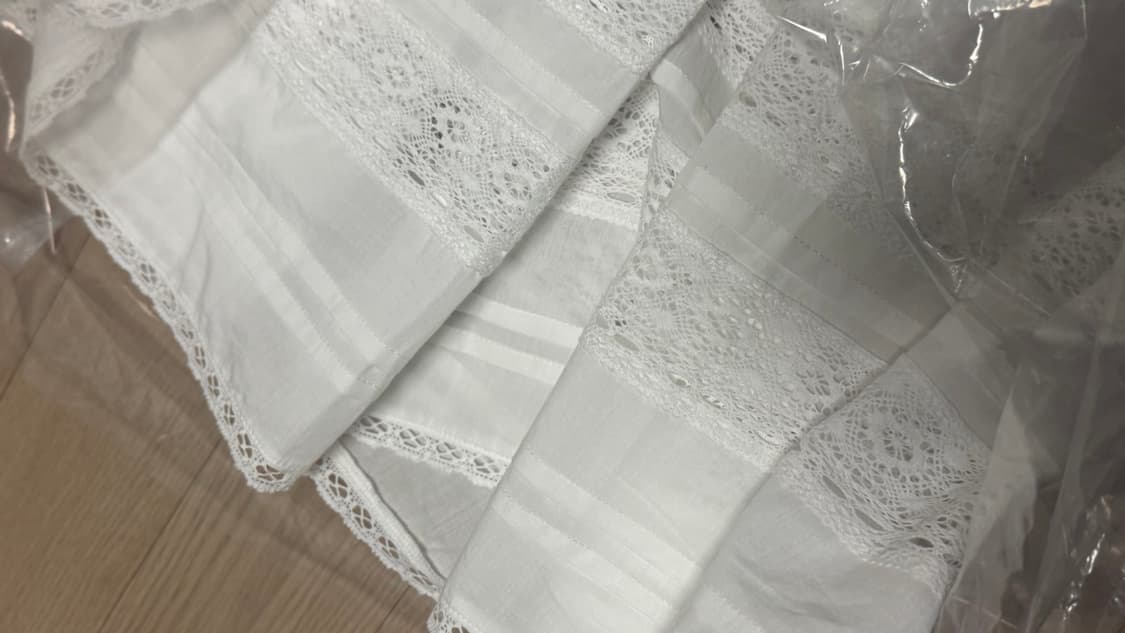 플레타 플레따 드레스 113 쉬어 레이스 롱 원피스 상품이미지5