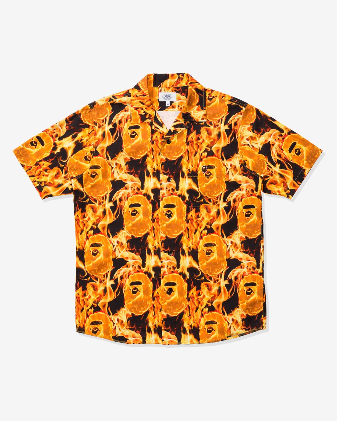 베이프 플레임 셔츠 상품이미지2