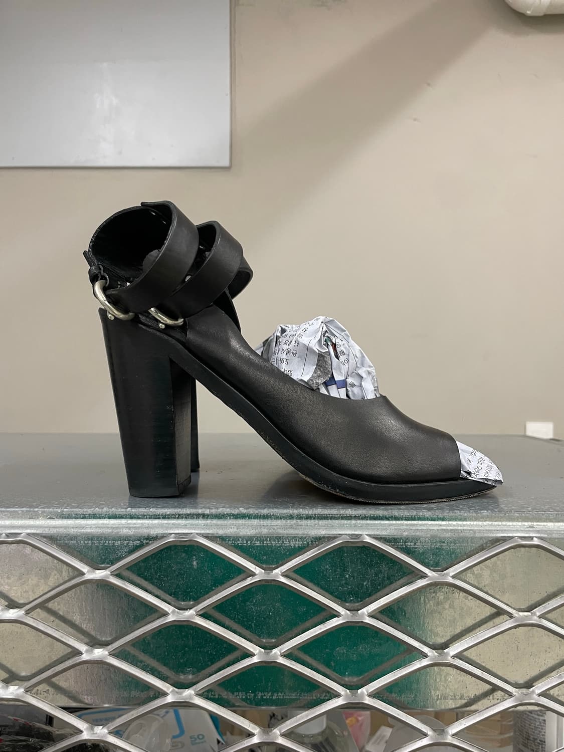 레그앤본 블랙 레더 힐 37 상품이미지4