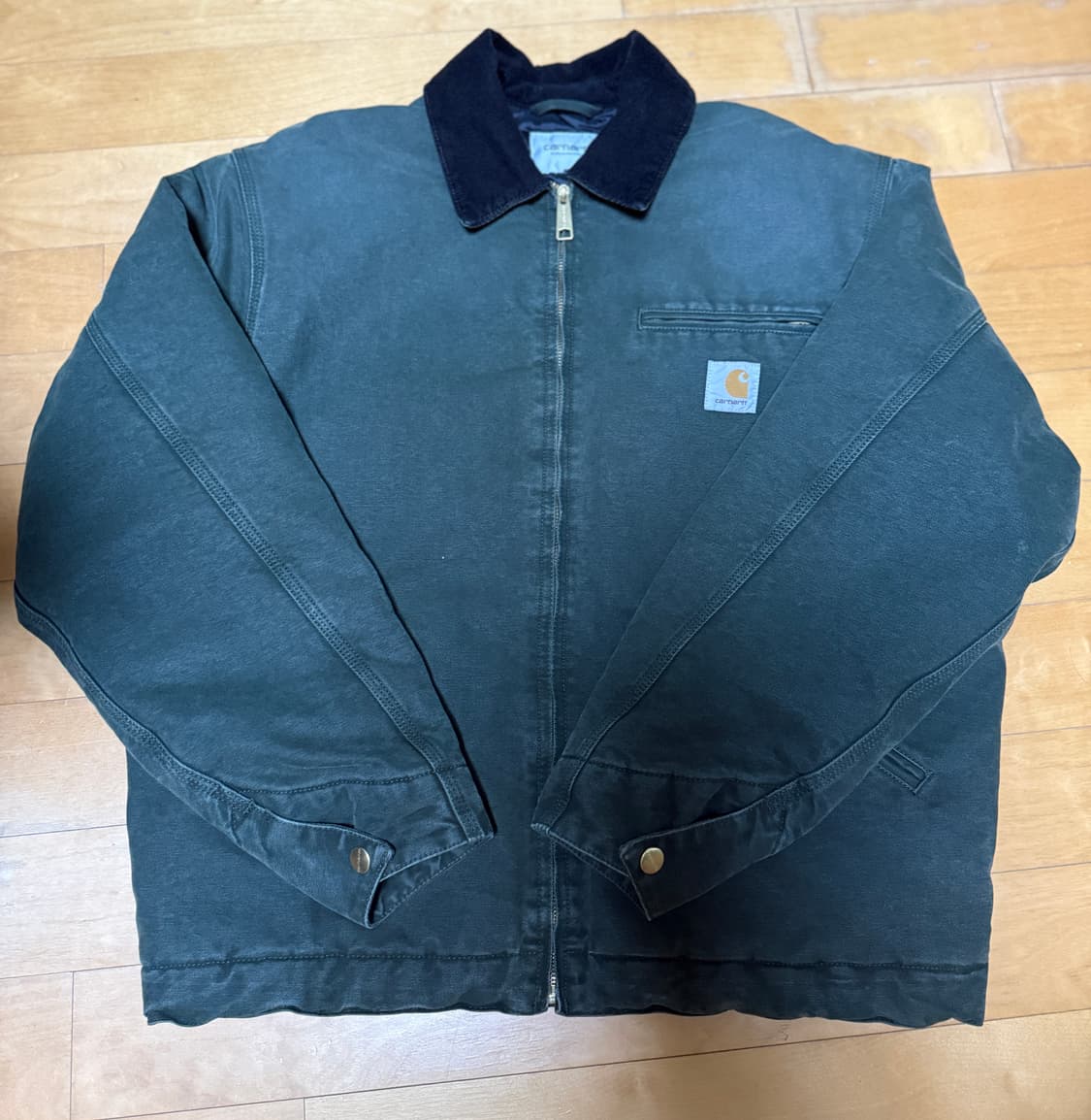 칼하트 wip 디트로이트 올리브 블랙 상품이미지3