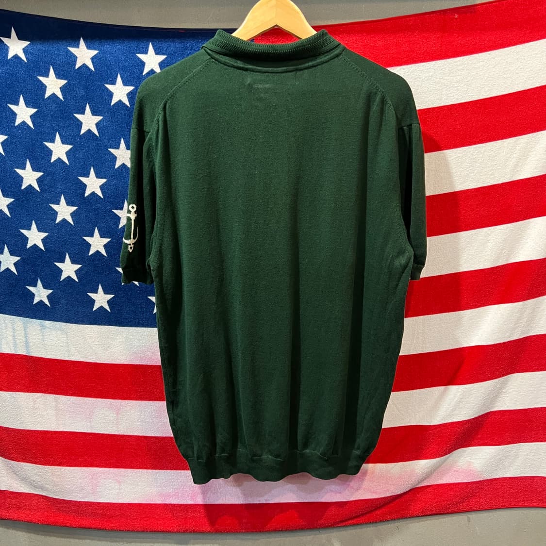 건지울른스 니트 카라 반팔 상품이미지3