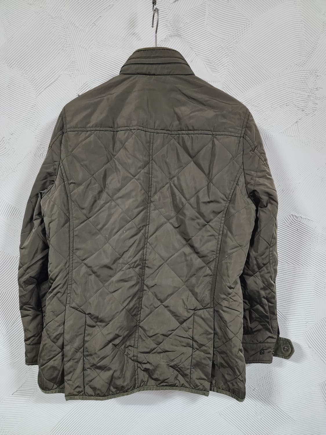 아이그너 카키색 퀼팅 자켓 점퍼 상품이미지2