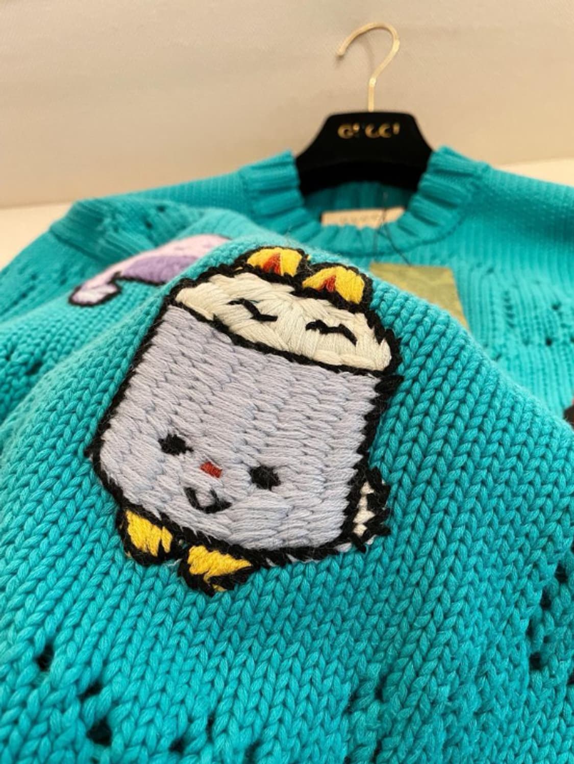 구찌 카와이 캐릭터  니트 M 상품이미지2