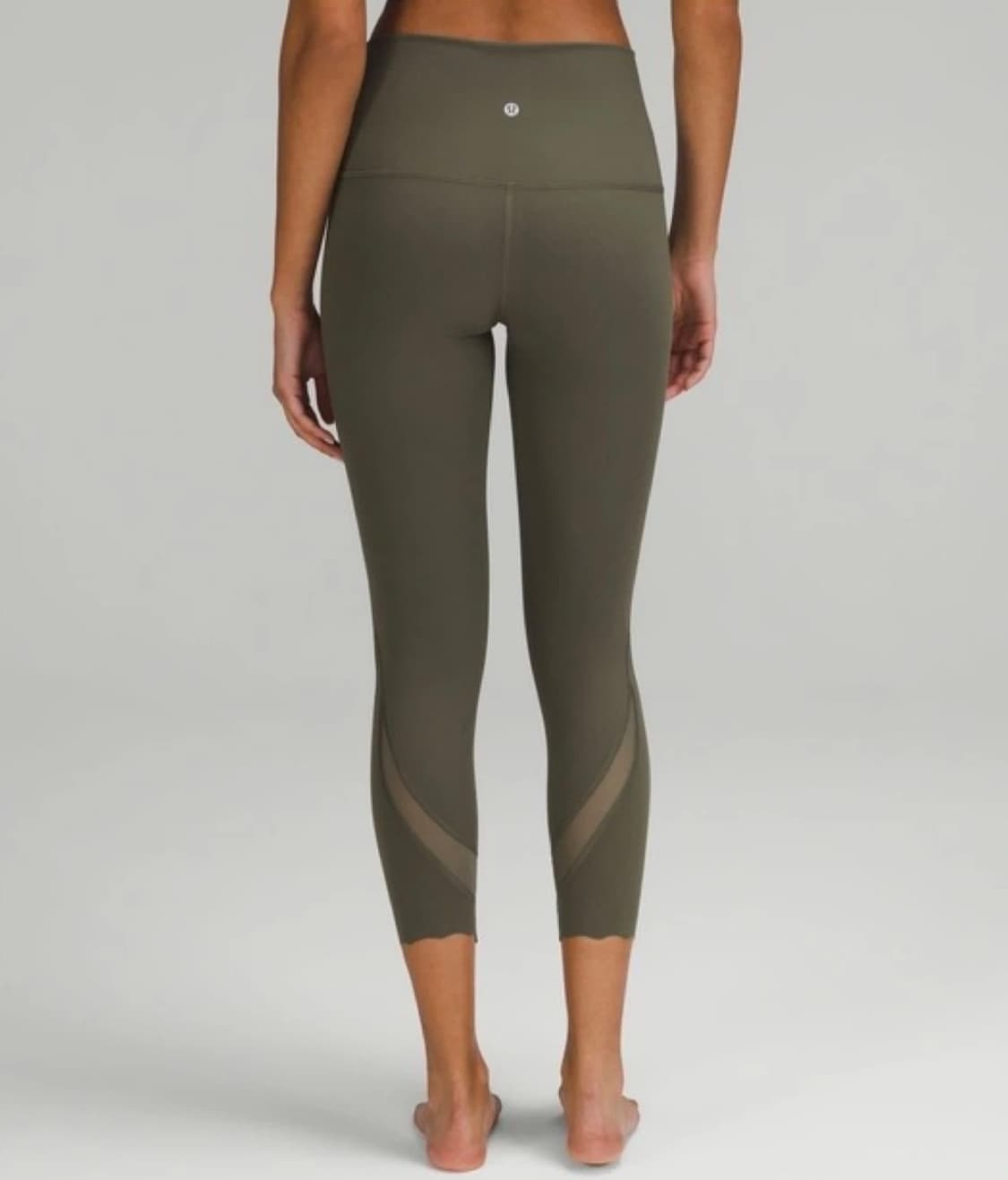 룰루레몬 원더 언더 하이라이즈 크롭 스캘럽 레깅스  상품이미지1