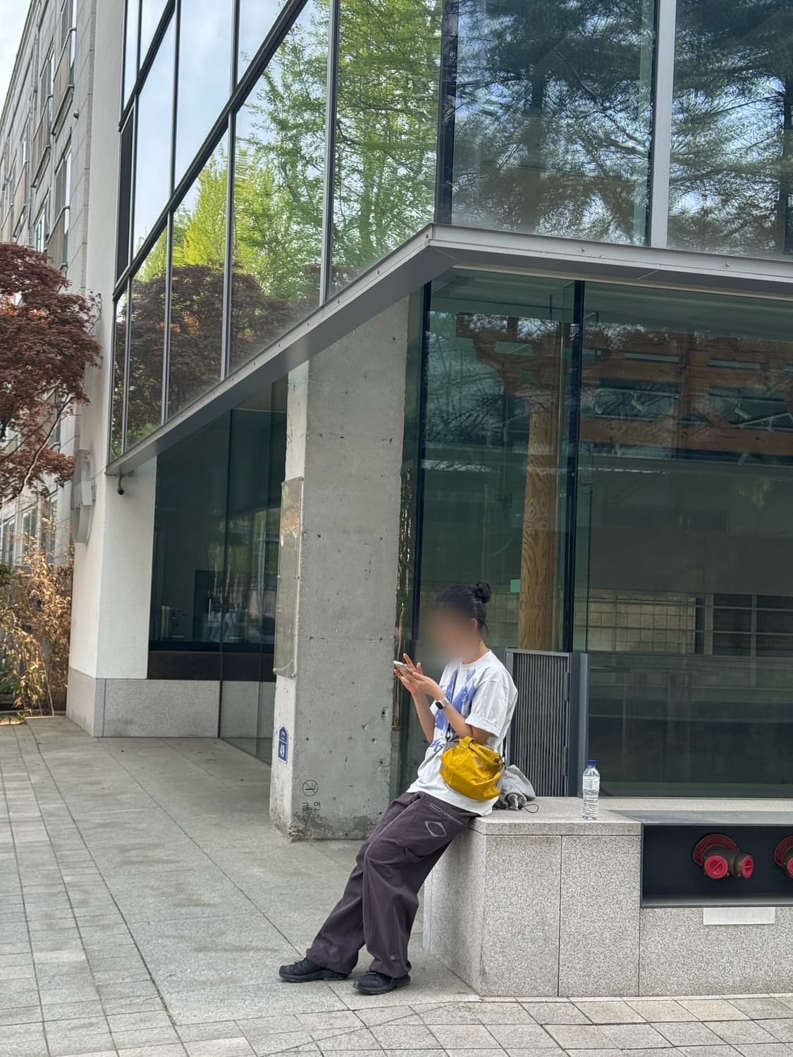 미스치프 드로우스트링 팬츠 퍼플브라운 상품이미지3