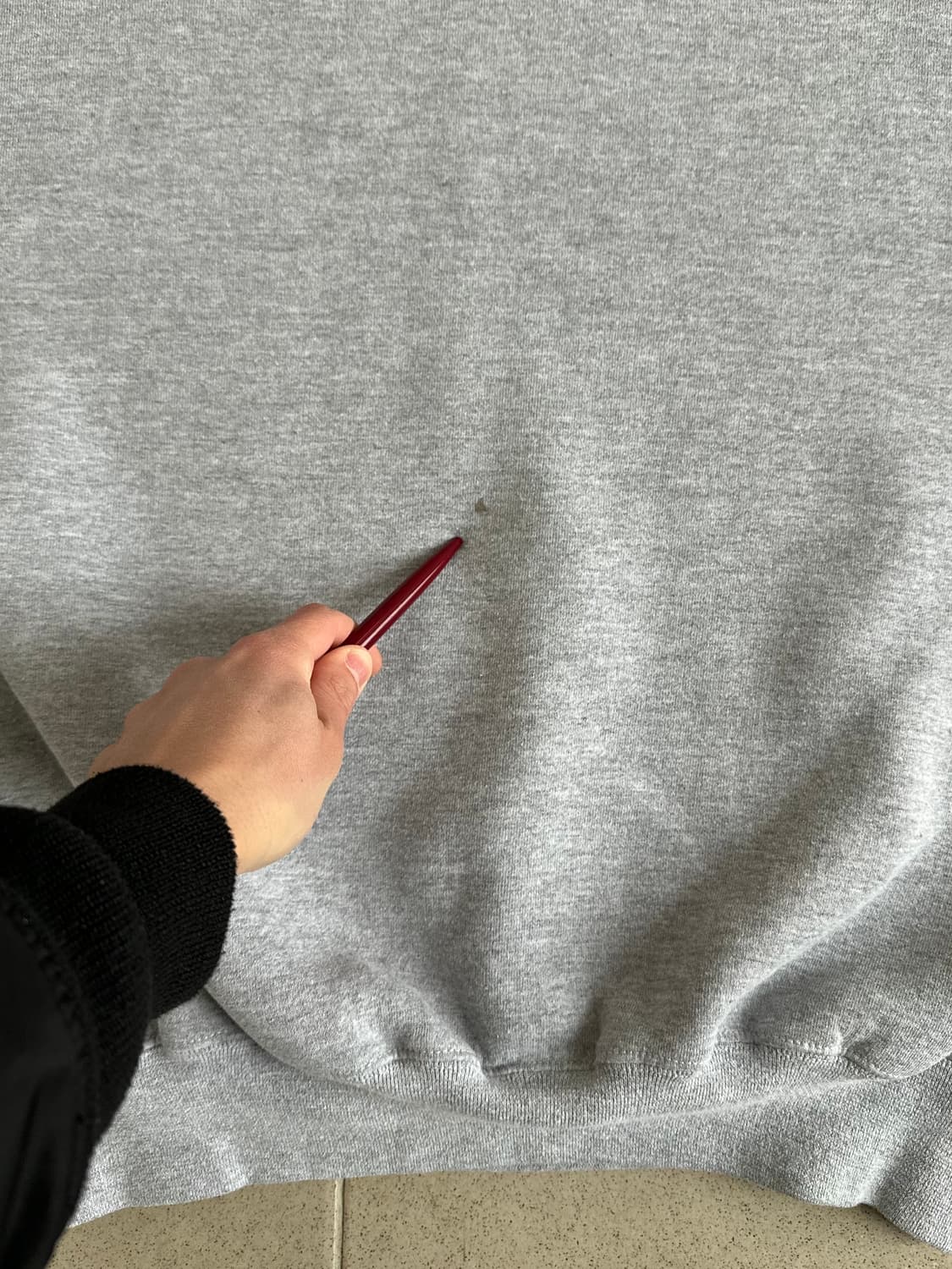 90s 빈티지 러셀 스웻셔츠 그레이 XXL USA 상품이미지7