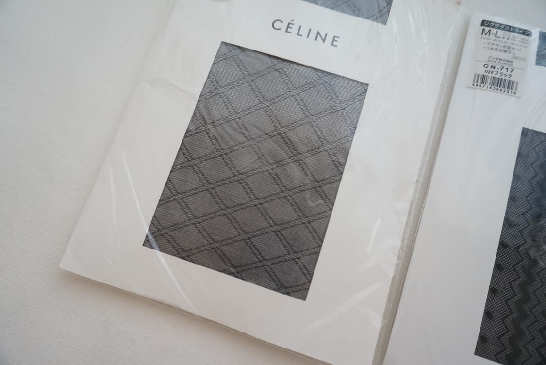 셀린느 무늬 스타킹 2종 상품이미지4