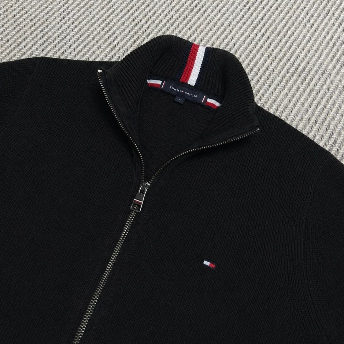 [M] Tommy 타미힐피거 헤비 집업 니트 상품이미지2