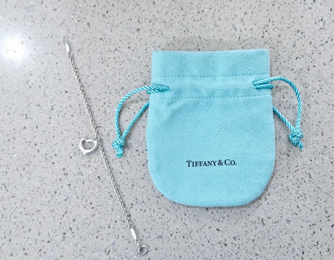 티파니앤코 오픈하트 실버 11mm 팔찌 (14cm) [정품] 상품이미지2