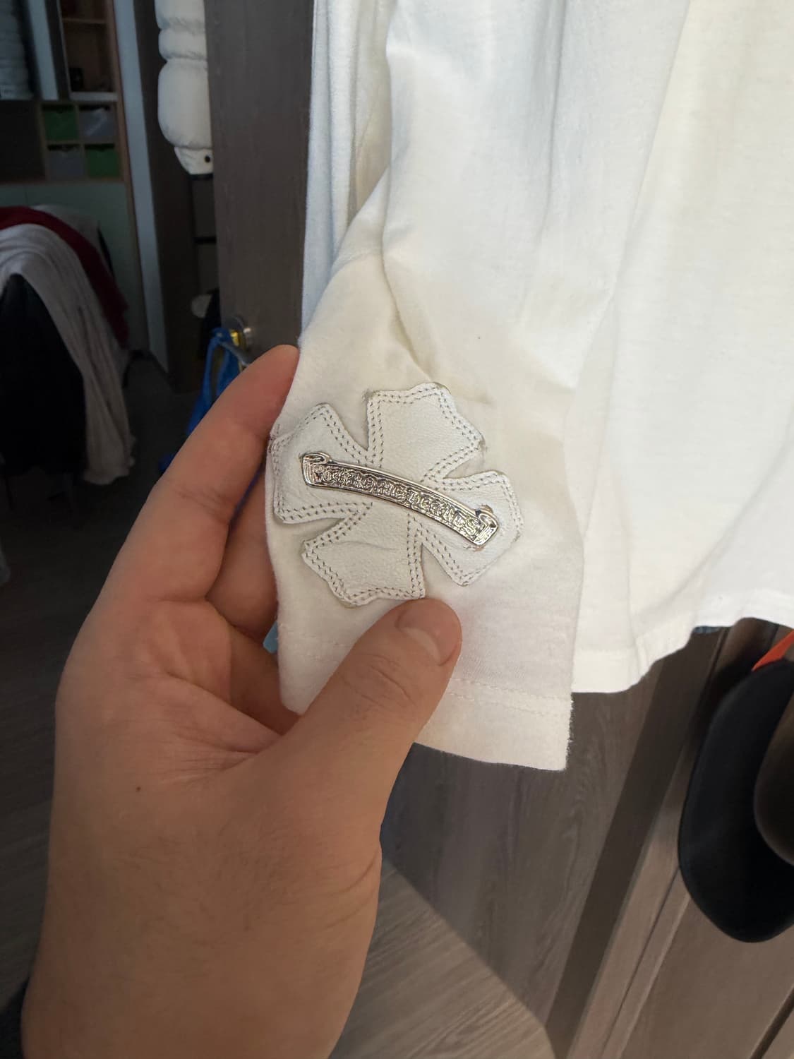 크롬하츠 가죽패치 롱슬리브 상품이미지2