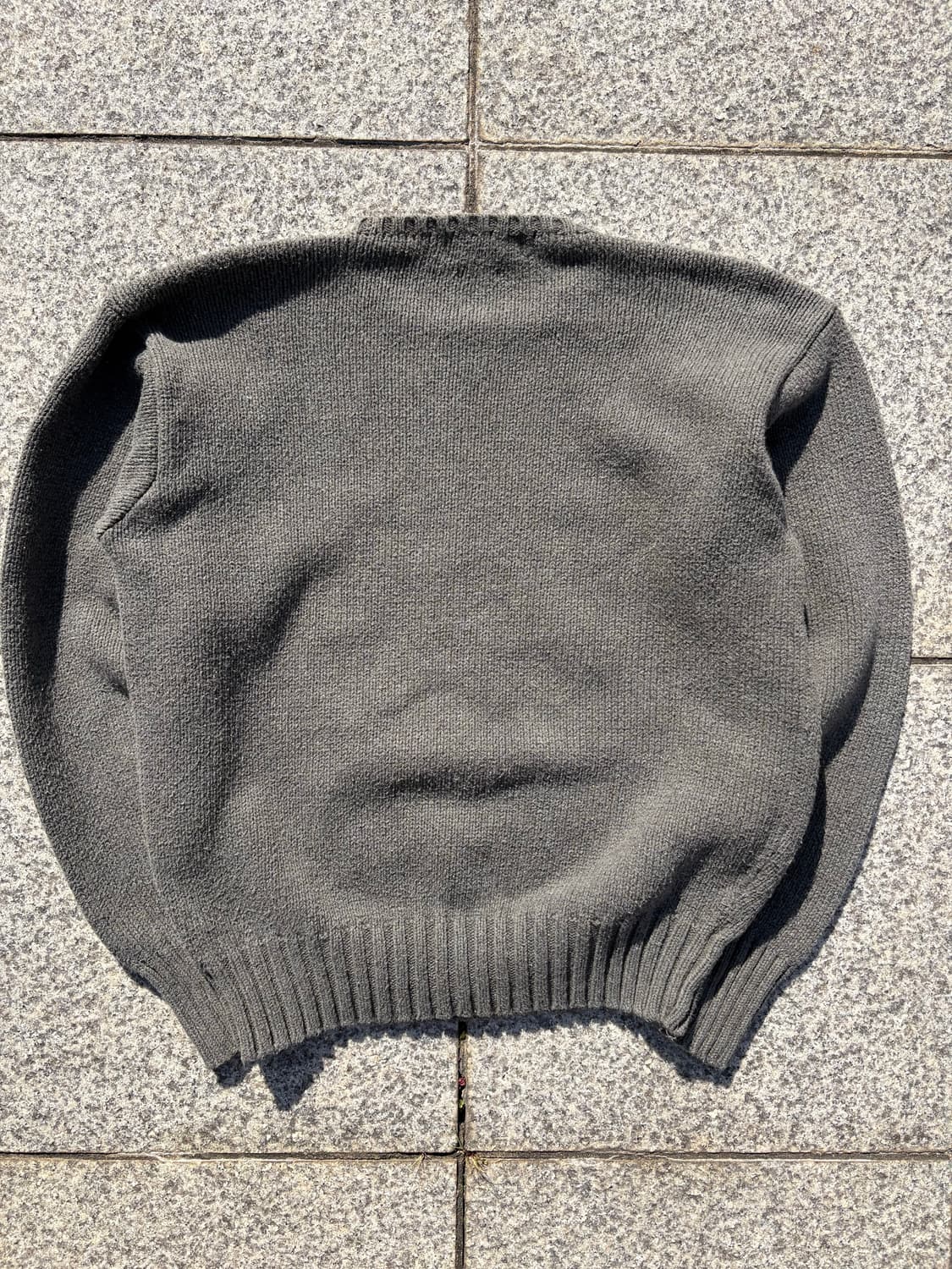 90s 폴로 니트 차콜 상품이미지6