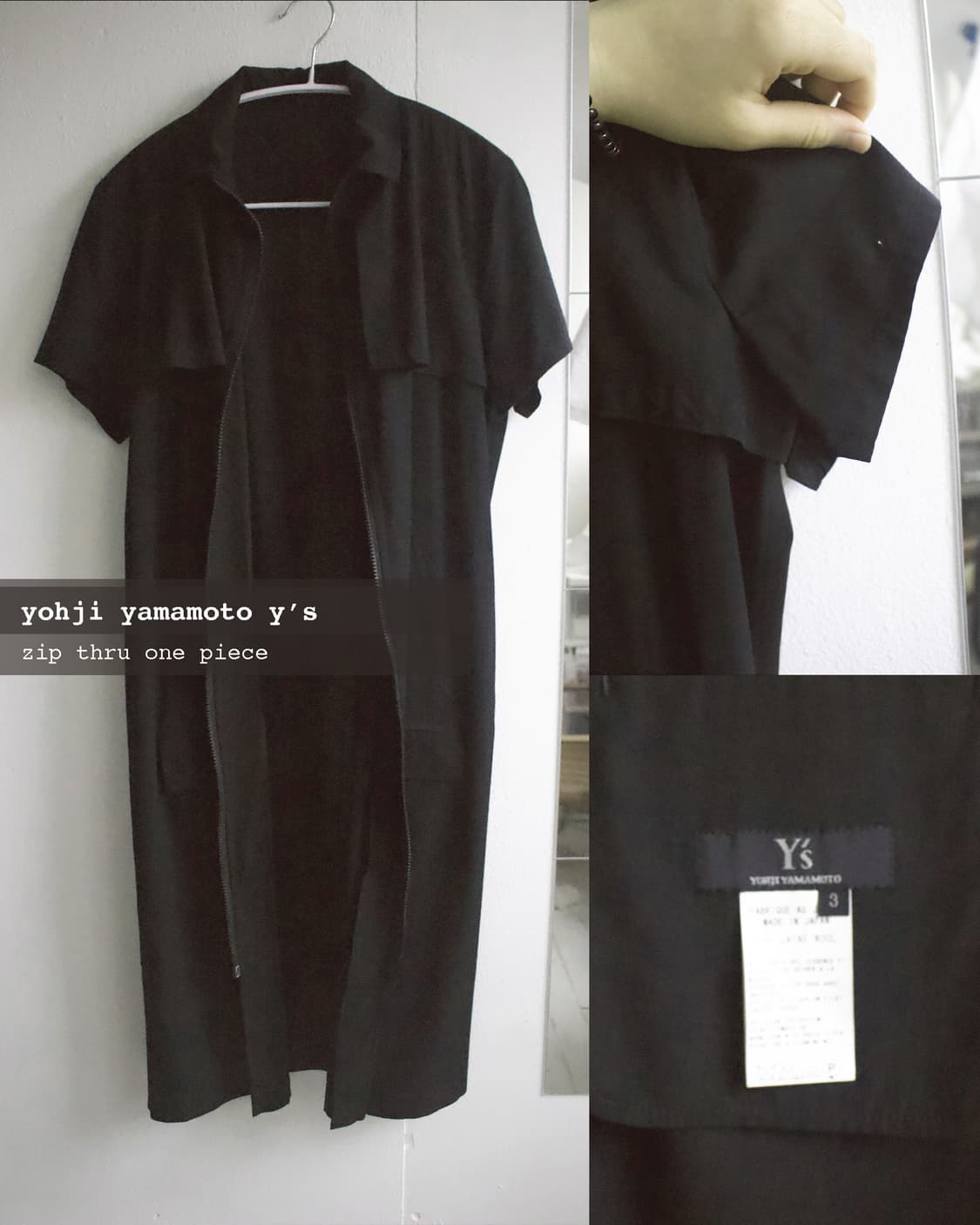 zip thru one piece 상품이미지5