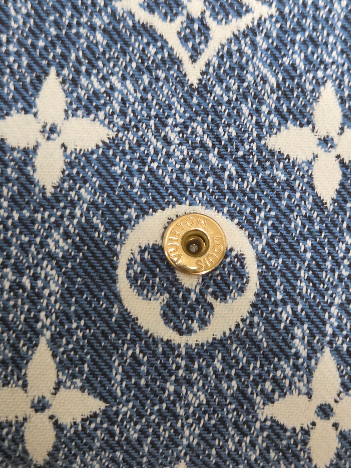 [새상품급] 루이비통 모노그램 데님 사라월렛 장지갑 상품이미지5