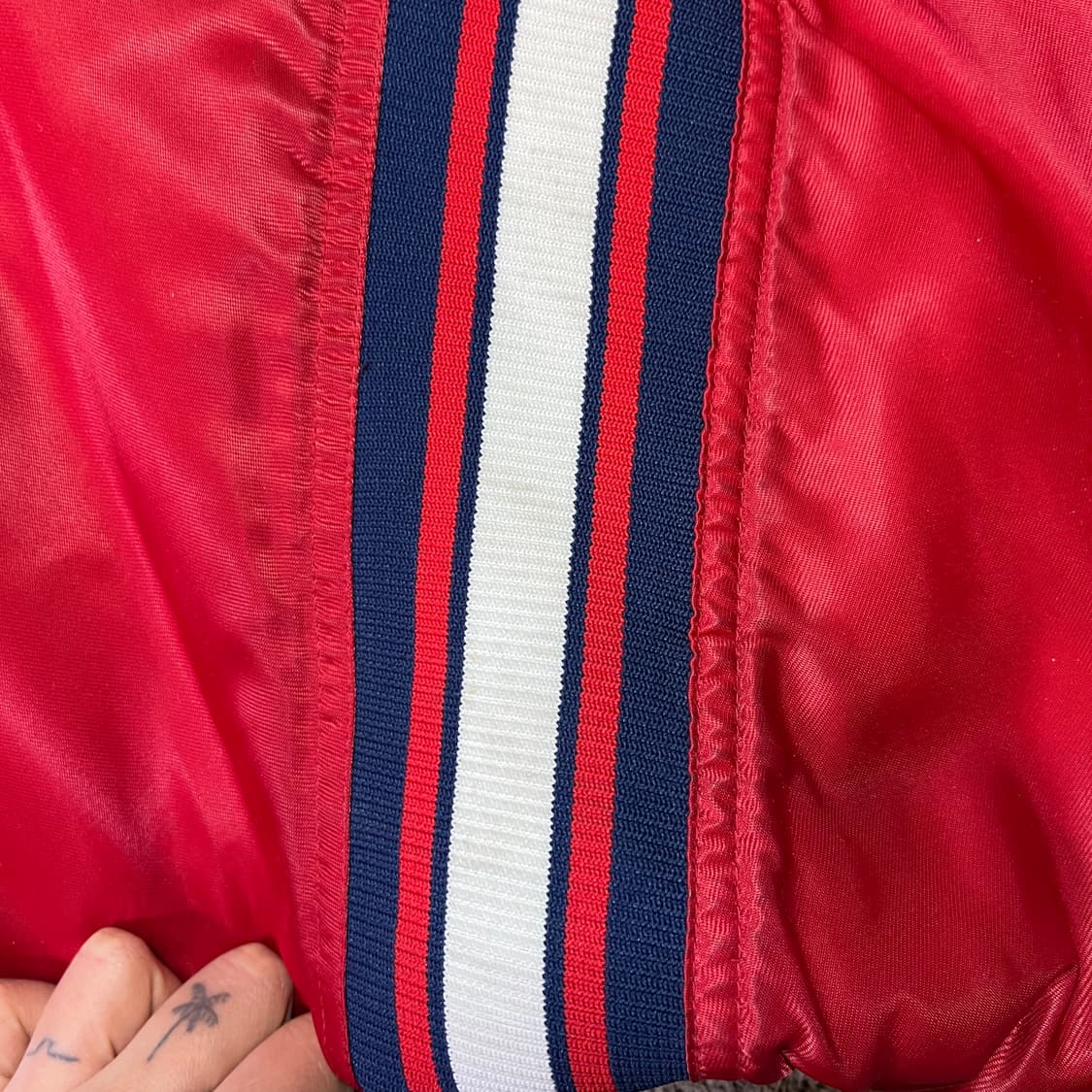 90s 스타터 MLB 클리블랜드 인디언스 스타디움 점퍼 상품이미지9