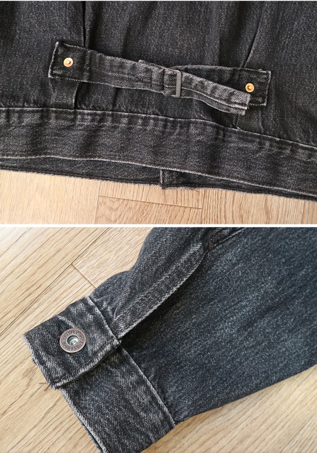 LEVIS 리바이스 프리미엄 빅E A3174 1세대 디자인 흑정 데님자켓 상품이미지6