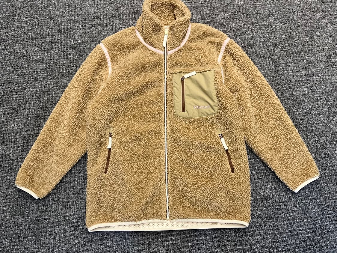 [95] 마모트 MARMOT 후리스자켓 베이지 M 상품이미지1