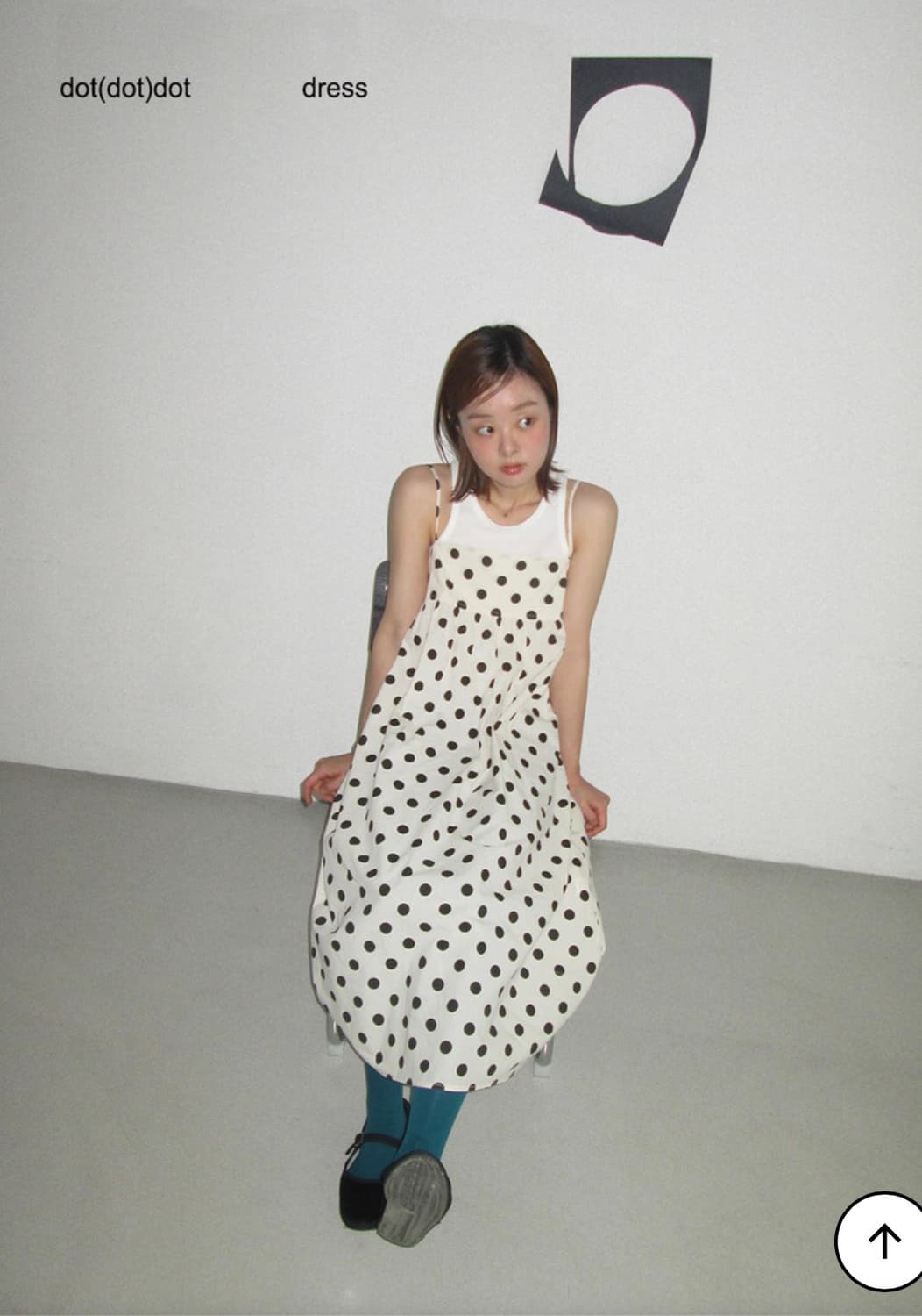 파크빈 parkvin 도트 드레스 dot dress (단종) 상품이미지1