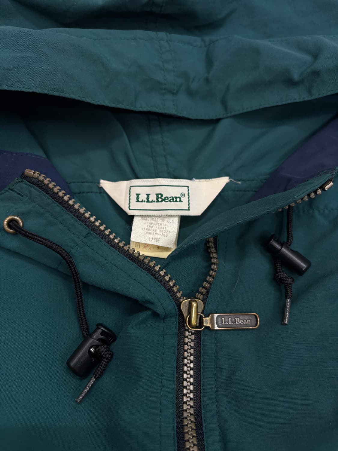 90s 블록코어 L.L.Bean 엘엘빈 빈티지 트롤리안 아노락 자켓 상품이미지5