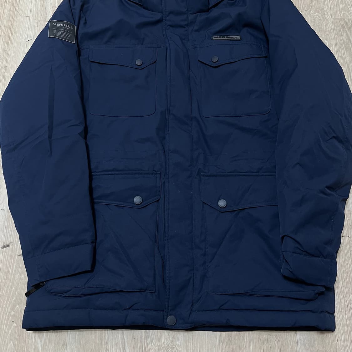 머렐 남성 포켓 덕다운 후드 패딩 XL/105  상품이미지5