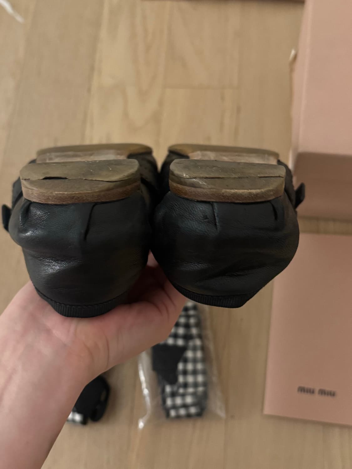 미우미우 발레리나 플랫슈즈 36 상품이미지4