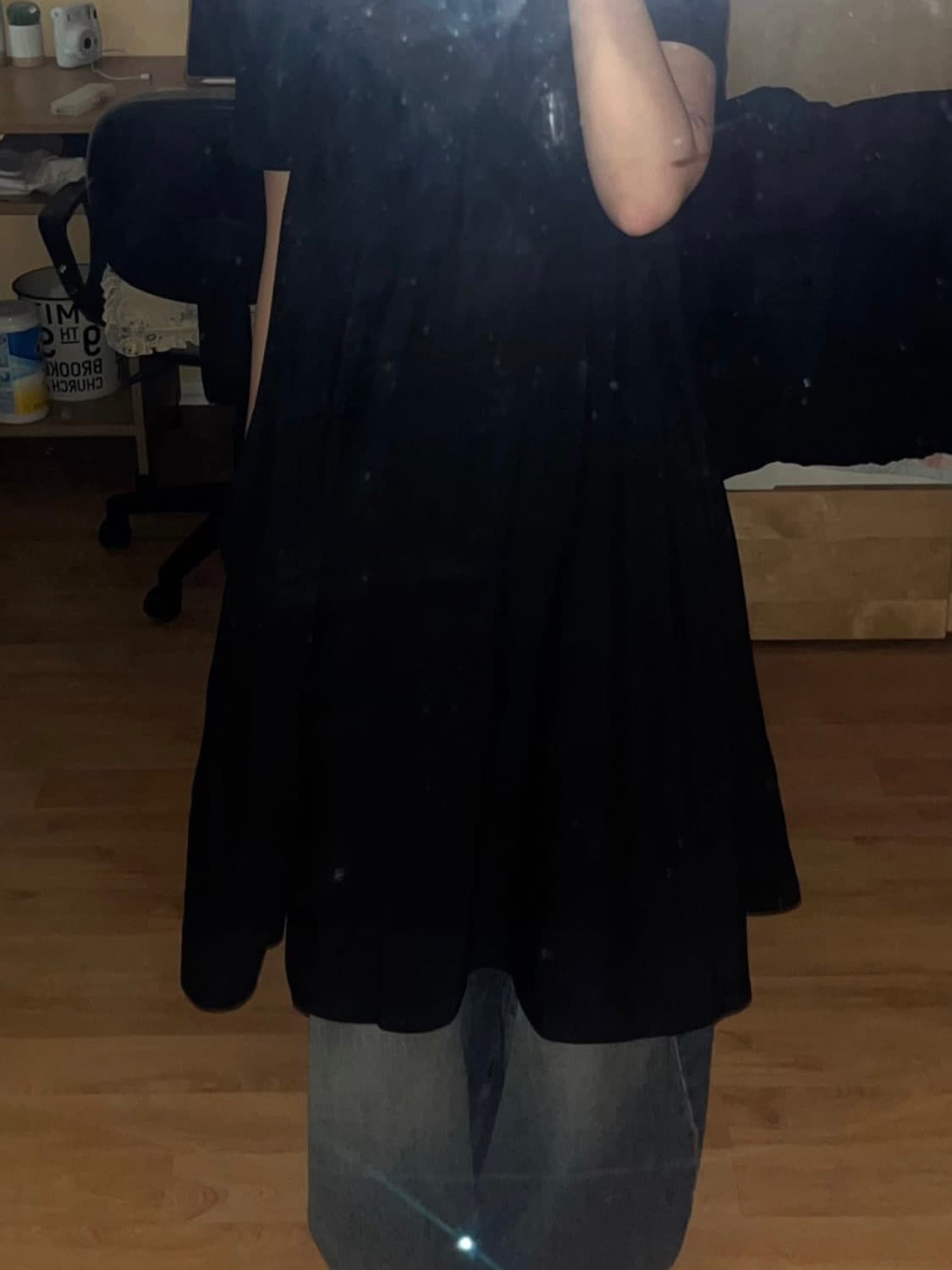 COS 레이서 넥 미디 드레스 상품이미지3