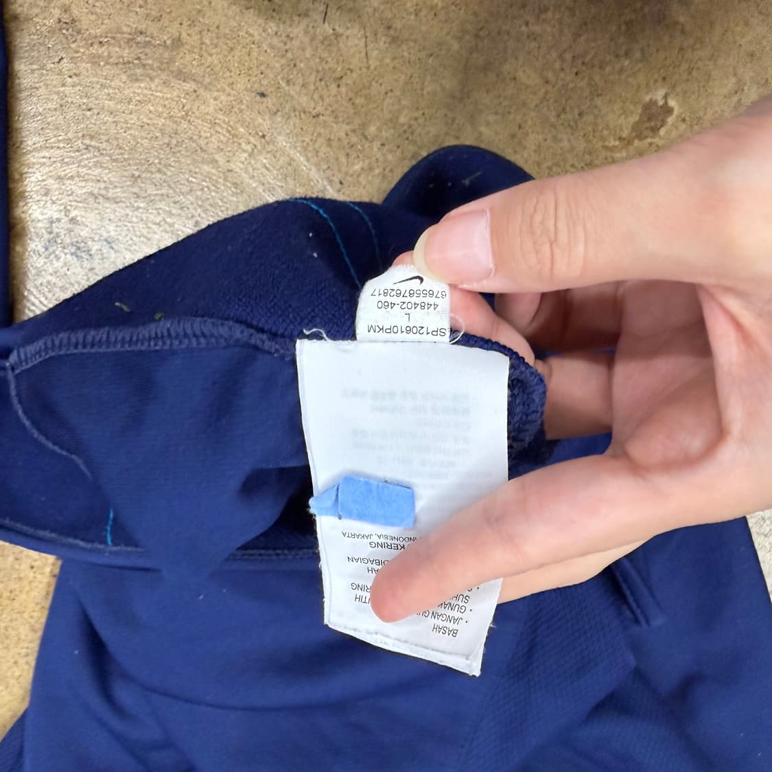 [정품/100,L] 나이키 축구 국대 드라이핏 쉘탑 b8 상품이미지7