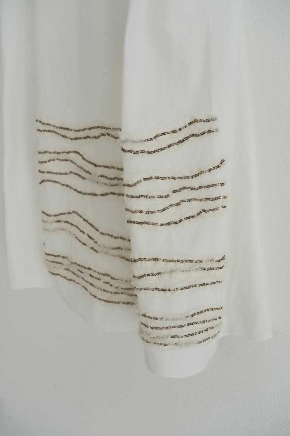Sequins & lace back button sleeveless 상품이미지5